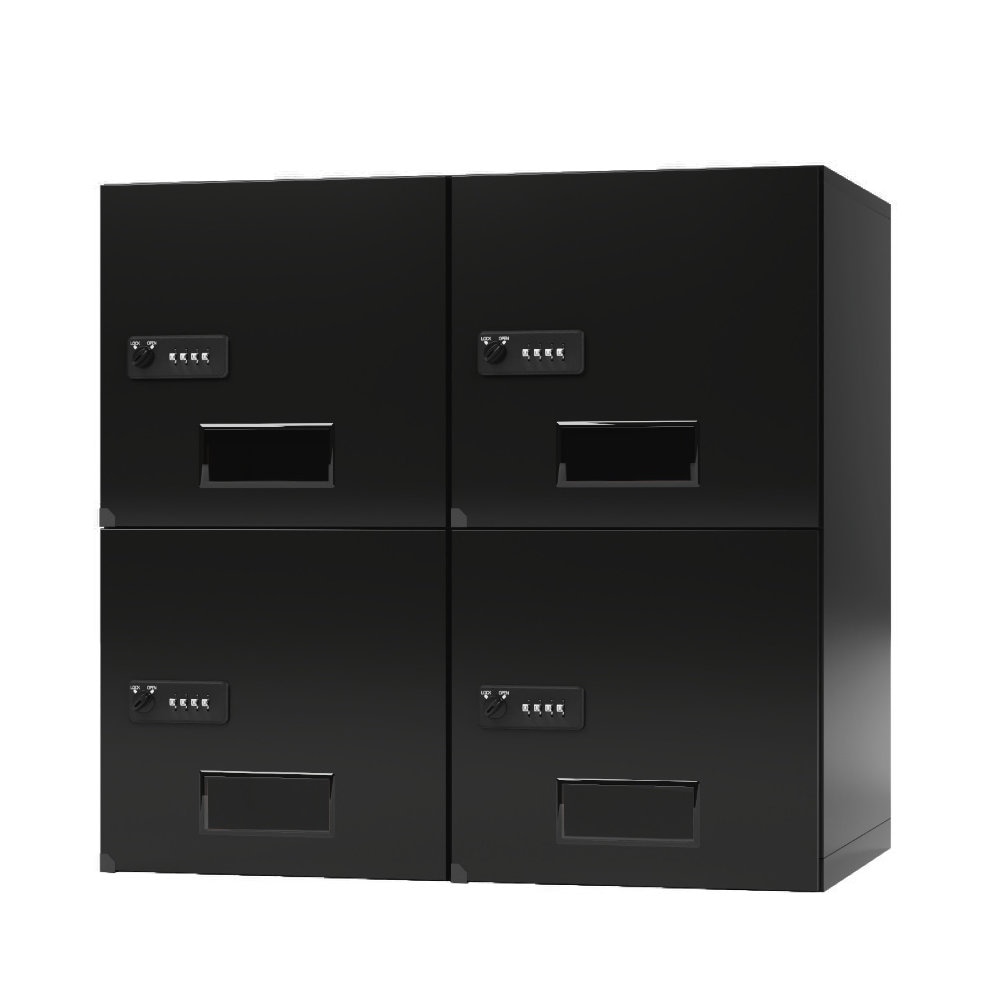 上置き 2列2段 窓付き ダイヤル錠 セルフクローク SC-UW9022（商品番号