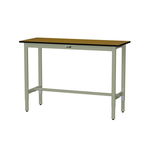 法人送料無料 作業台 山金工業 ヤマテック 幅900×奥行750×高さ740mm ポリエステル天板 中間棚付 ワークテーブル 作業テーブル 工場 日本製 SWP-975TS1 車上渡し山金工業 ワークテーブル150 軽量作業台 高さ調整 幅900