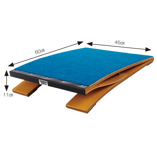 ロイター板 ミニ 幼児 小学校低学年 跳躍板 入門用 小型タイプ 初心者用 入門ロイター板 体育 体操教室 幼稚園 体操クラブ 備品 踏切台 S-7289 通販
