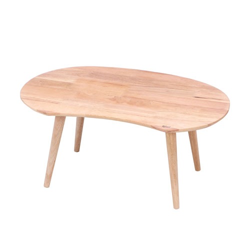 ビンテージテーブル　大幅値下げ‼️ センターテーブル 幅740×奥行475×高さ325mm ビーンズ型ローテーブル