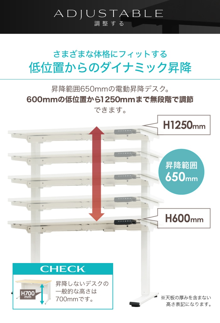 倉庫受取限定】 電動昇降デスク スタンディングデスク 脚単品 ダブル