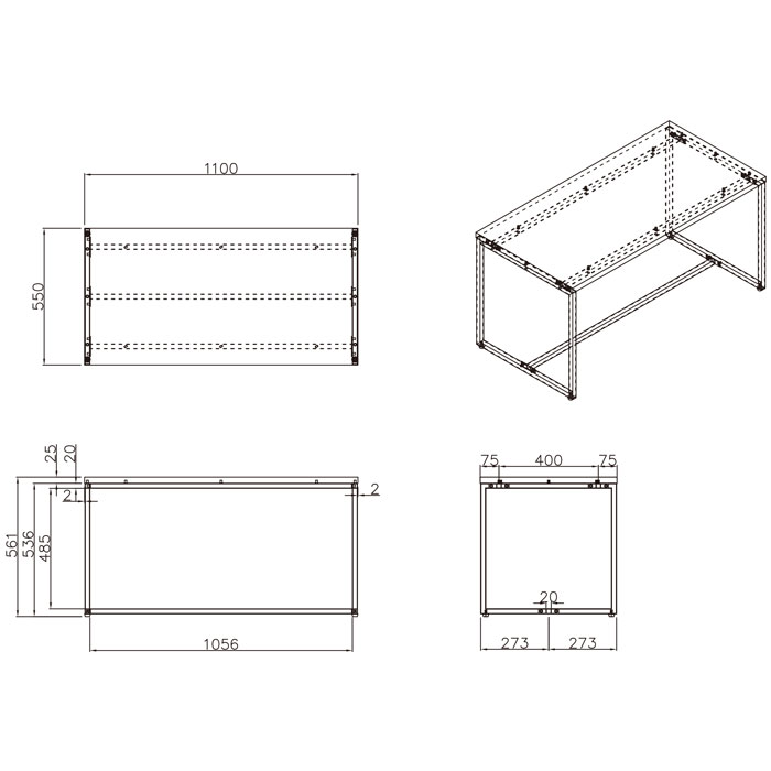 ☆宇都宮市より☆未使用品☆応接テーブル TEMPERED GLASS 高さ45×横61×縦100cm 購入時約3万円 グラストップテーブル SDT2051【送料無料】ホワイト | NOCEノーチェ