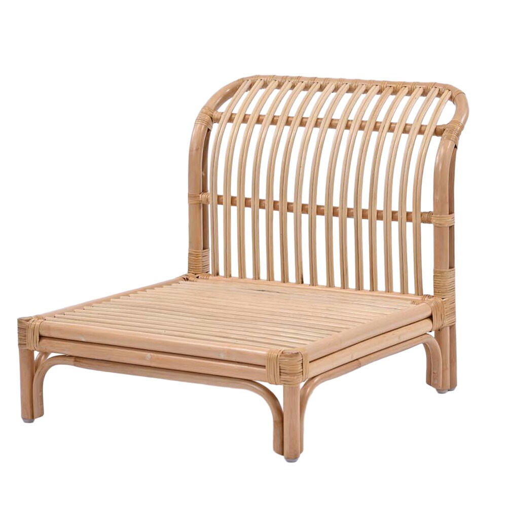 センターソファ 1人掛け ラタン 幅57cm ソファ D1261ND（商品