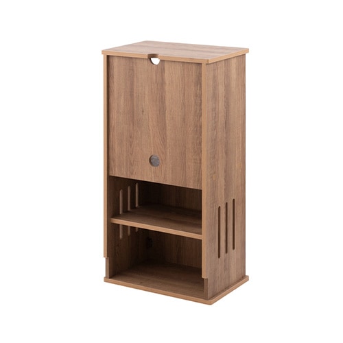 電話台 幅45cm 薄型 木製 FAX台 fy-0069-0070（商品番号：15-fy-0069