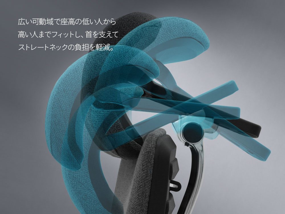ワンダーフィットチェア オフィスチェア 撥水ファブリック 肘付き