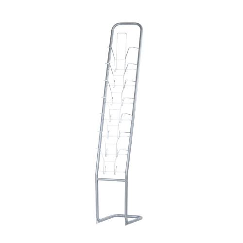 パンフレットスタンド 1列型 幅28×奥行40×高さ160cm マガジンラック