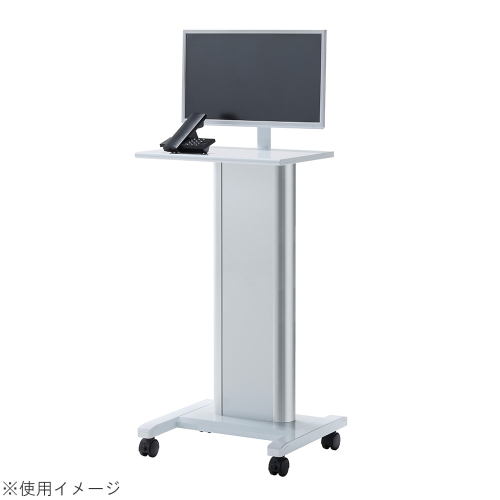 インフォメーションスタンド 幅500×奥行460×高さ940mm 配線ホール