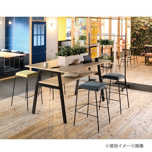 カナデモノ ハイスツール 曲木 オーク ナチュラル スチール脚 カウンターチェア Novelty - Simple ハイスツール アッシュ無垢材 – KANADEMONO