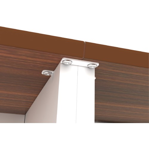 ローカウンター 幅1800×奥行700×高さ720mm スチール 受付カウンター