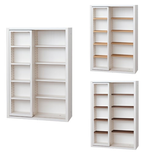 フリーラック スライド 水平棚板 幅752×奥行300×高さ1102mm 本棚 NEP