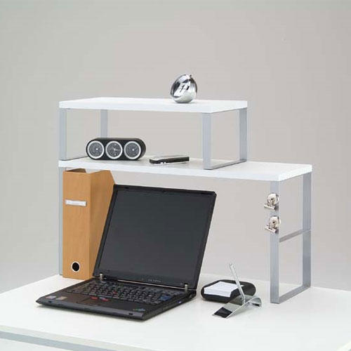机上台 モニター台 机上ラック 幅500×奥行210×高さ168mm 置き型 YS