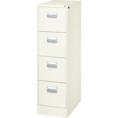 スチールキャビネット ファイリングキャビネット 鍵付き 幅387×奥行620×高さ1335mm A4-4N-IV 東洋事務器工業