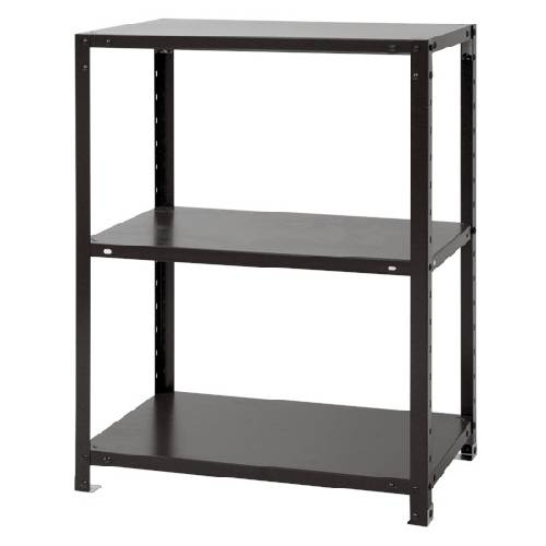 スチールラック 幅70×奥行40×高さ90cm 3段 40kg/段 軽量ラック NSTR-346（商品番号：16-nstr-346）の通販 |  オフィス家具通販サイトのLOOKIT(ルキット)
