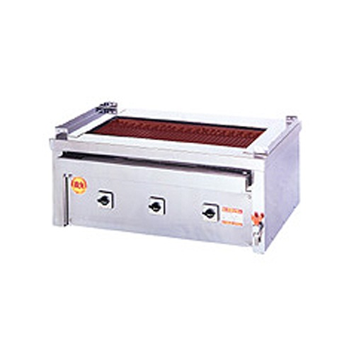 電気グリラー 卓上型 幅890×奥行550×高さ380mm グリル 焼き物器 3P-215C