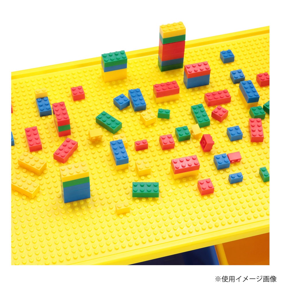 トイボックス カラフル 100pcsブロック付 幅535×奥行345×高さ590mm