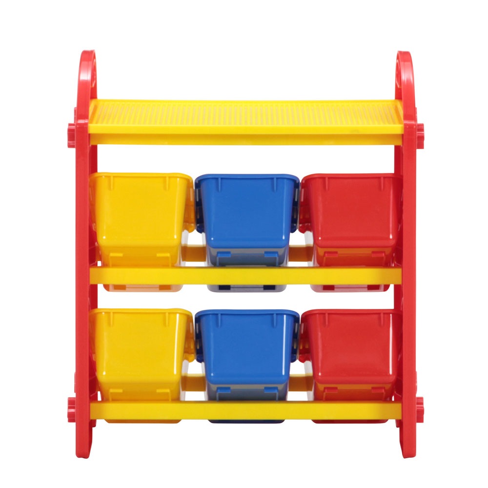 トイボックス カラフル 100pcsブロック付 幅535×奥行345×高さ590mm