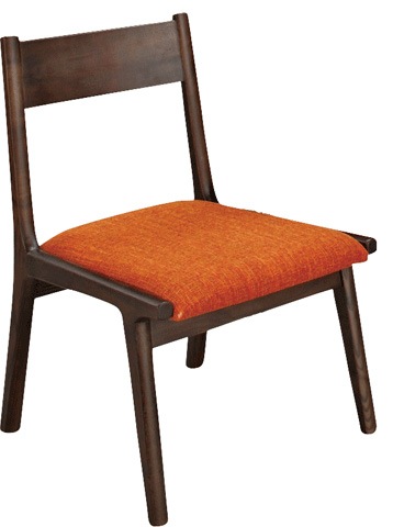 ダイニングチェア 2脚セット 木製 椅子 リビングチェア HOC-331S