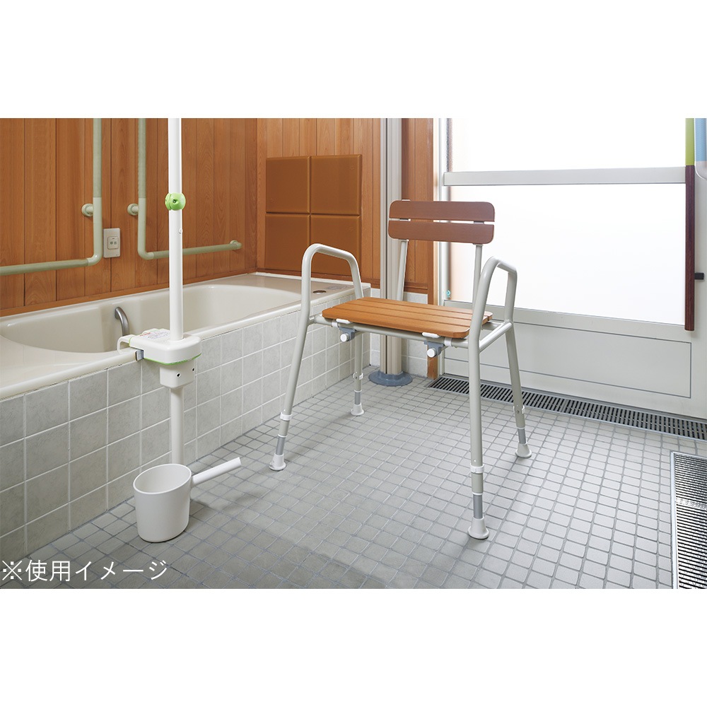 シャワーチェア 幅690×奥行565×高さ850mm 風呂椅子 バスチェア 介護 