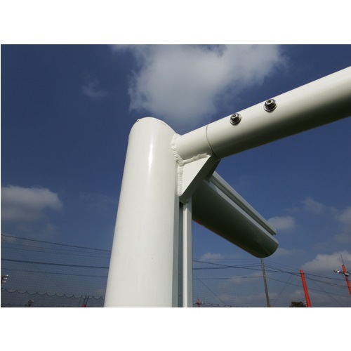 三和体育 アルミサッカーゴール 六角ネットセット 一般用 学校 体育