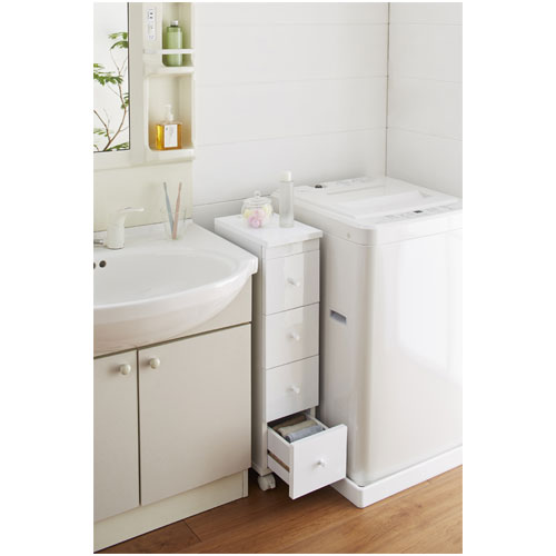 スリムワゴン 隙間収納ラック すき間収納 ランドリーラック 洗濯