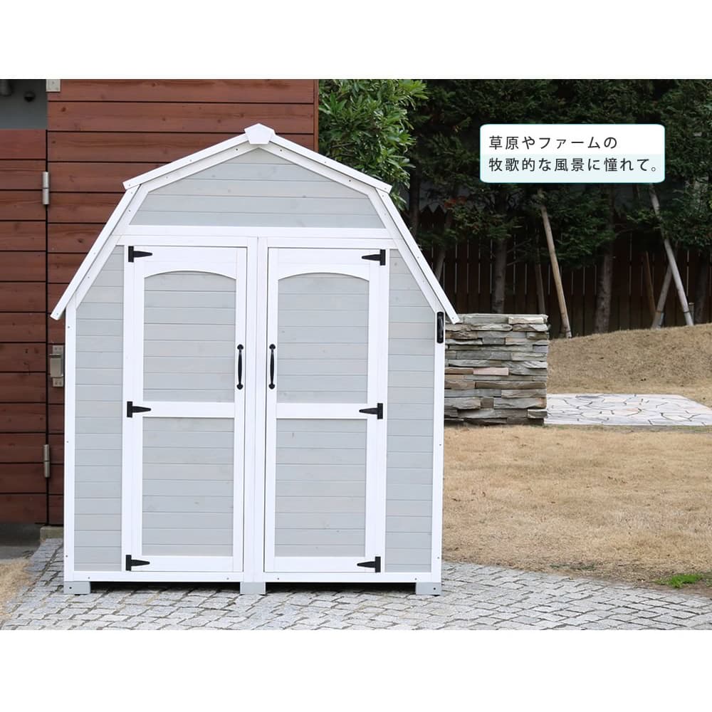 屋根付き多目的収納(近場なら運搬可)② 一般型 結露減少屋根】タクボ物置 Mr.ストックマン ダンディ ND-Z2929