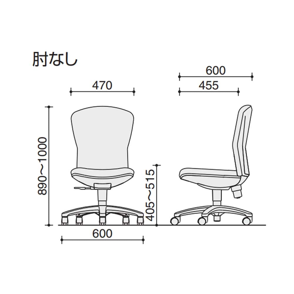 オフィスチェア コクヨ レグノ2 ハイバック 肘なしチェア CR-G212F4-VN