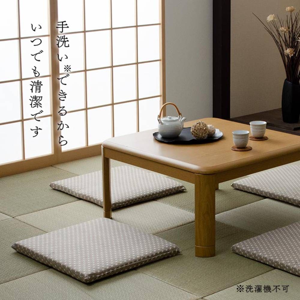 座布団 55×59cm 5枚 ざぶとん 固綿 NSKKW5P（商品番号：ic-nskkw5p）の