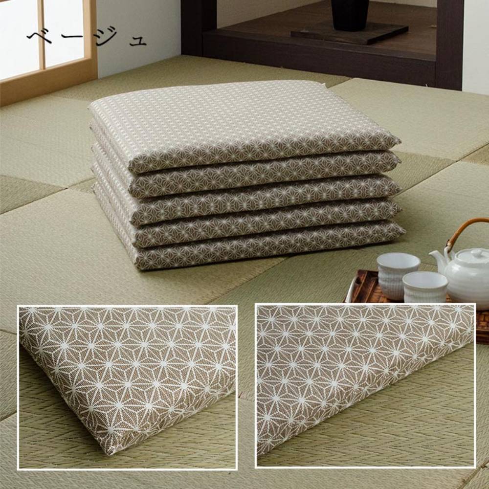 座布団 55×59cm 5枚 ざぶとん 固綿 NSKKW5P（商品番号：ic-nskkw5p）の