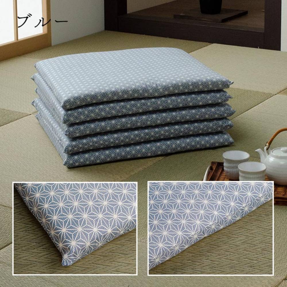 座布団 55×59cm 5枚 ざぶとん 固綿 NSKKW5P（商品番号：ic-nskkw5p）の