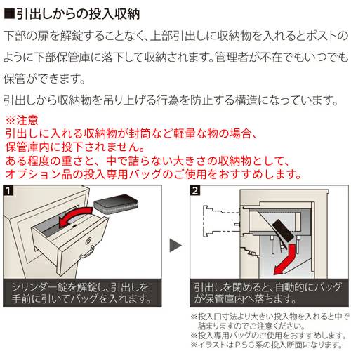 耐火金庫 テンキー 投入式 19.5L エーコー PS-20E（商品番号：xps-20e