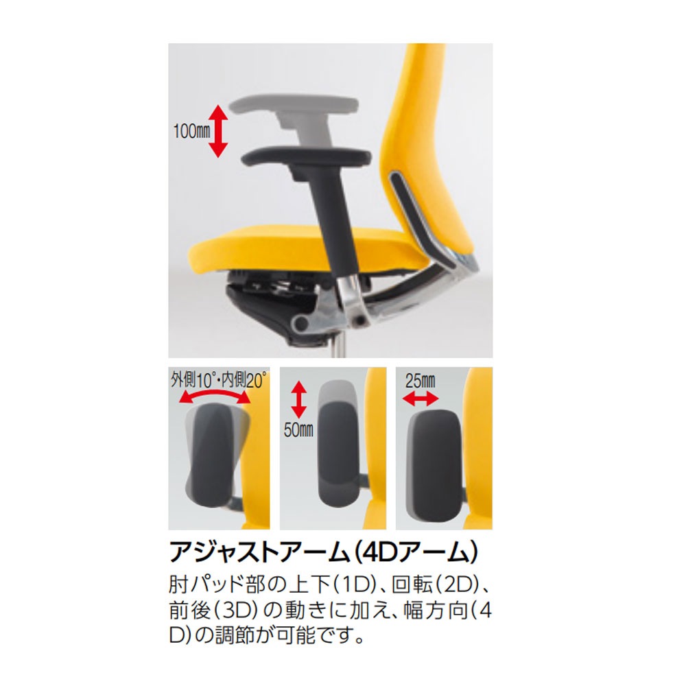 オフィスチェア オカムラ コーラル ハイバック メッシュタイプ CQ86GZ