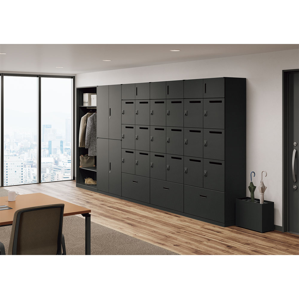 ロッカー 6人用 鍵付き コンセント付 パーソナルロッカー PK-0913CMPP6