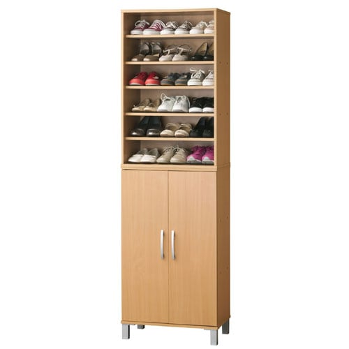 シューズボックス 下駄箱 靴箱 シューズラック スリム 玄関収納 靴入れ