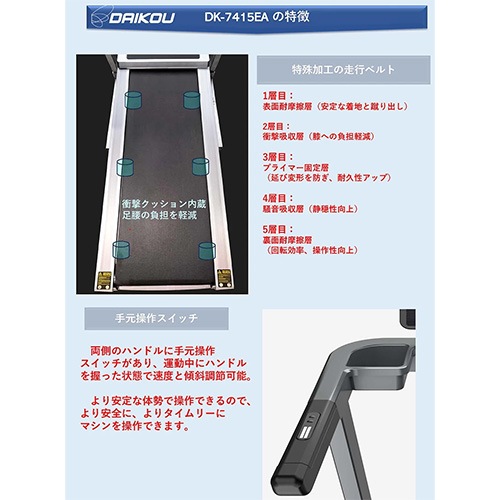 ランニングマシン 家庭用 フィットネスマシン ルームランナー