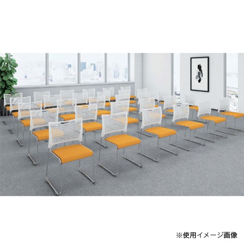 スタッキングチェア ミーティングチェア オカムラ 81R2FZ-FFW（商品