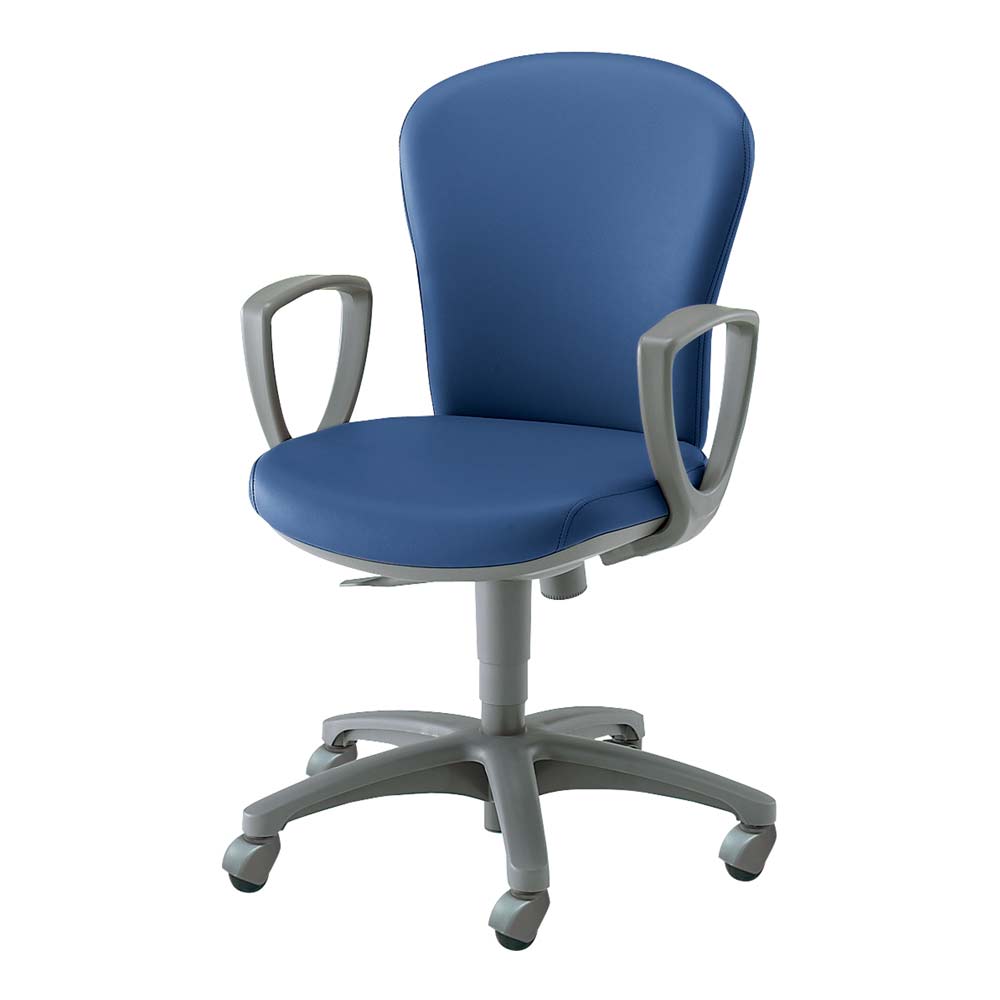 オフィスチェア コクヨ レグノ2 ローバック サークル肘付きチェア CR