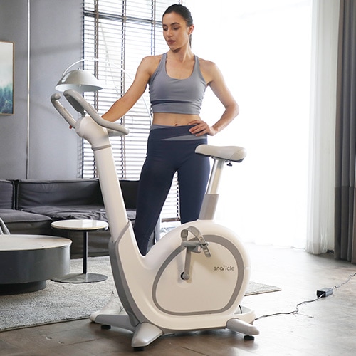 フィットネスバイク AI搭載 エクササイズバイク アップライトバイク