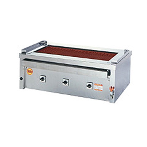 電気グリラー 卓上型 幅1020×奥行600×高さ380mm グリル 焼き物器 3P-221C