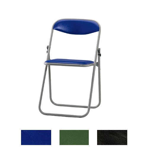 パイプ椅子 1脚 ビニールシート 折りたたみチェア 折りたたみ椅子 TK104-MX