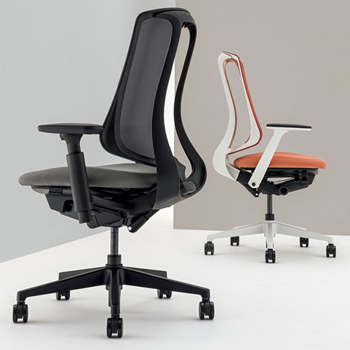 内田洋行 リーフレク オフィスチェア ハイバック ブラックフレーム 5