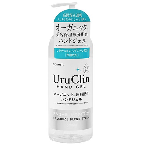 ハンドジェル 12本セット 500ml UruClin 高保湿 UC-001S（商品