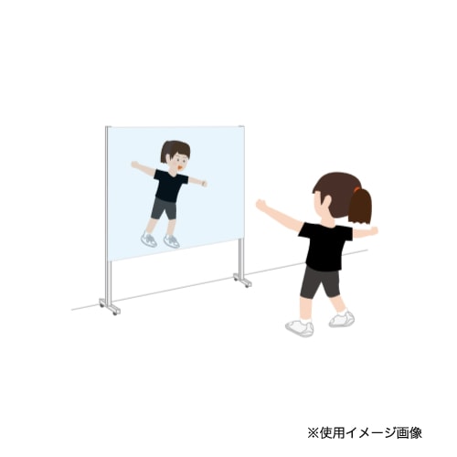 木製ミラー★移動式 楽天市場】アル ミラー W600 D30 H1600 ウッドミラー ミラー 鏡