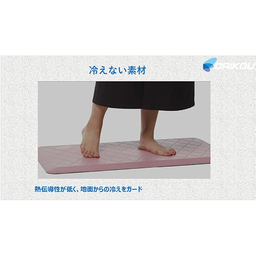 ベッドサイドマット 高反発 幅45×長さ120cm マット ラグマット DK