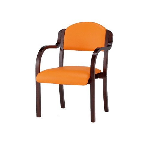 送料無料 IKD-01 2脚セット ダイニングチェア/介護向け椅子肘付き 完成品 スタッキング全5色・グループホーム/デイサービス/福祉施設PVCレザー張り/椅子 メー IKD-01シリーズ 介護用椅子の通販法人オフィス家具のオフィネット