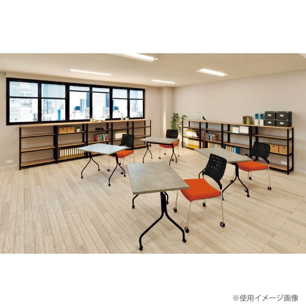 抗ウイルスフォールディングテーブル 幅1500×奥行600×高さ720mm 平行