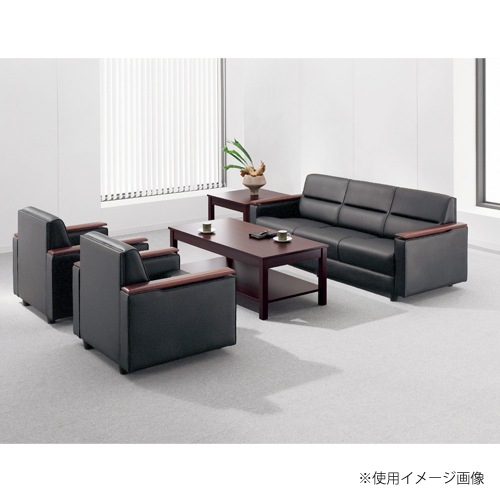 ライオン事務器 LION 応接センターテーブル 幅1200×奥行600×高さ450mm