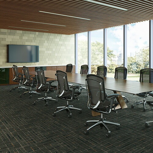 コンテッサ セコンダ オカムラ 固定肘 背座総革 CC48BR-P（商品番号