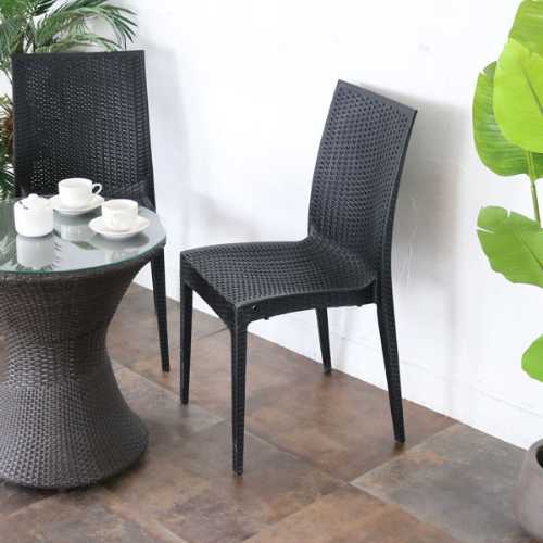 ガーデンチェア 6脚セット スタッキングチェア ダイニングチェア