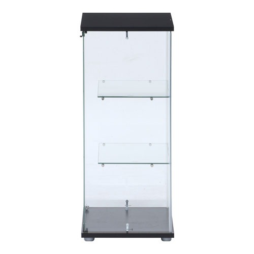 コレクションラック 3段 幅425×奥行365×高さ860mm ガラス製収納ラック