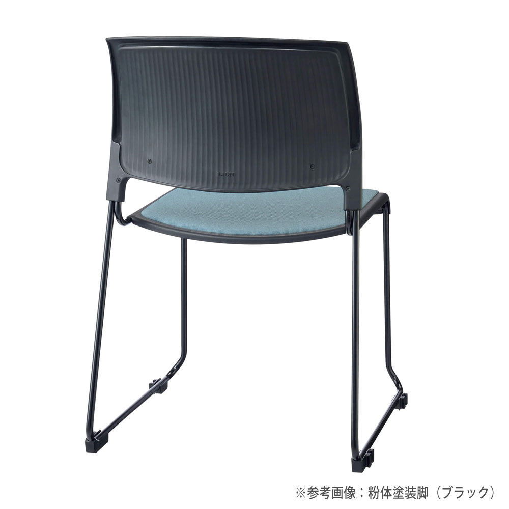 チェア ライオン事務器 No.1070シリーズ No.1075F 粉体塗装グレー脚